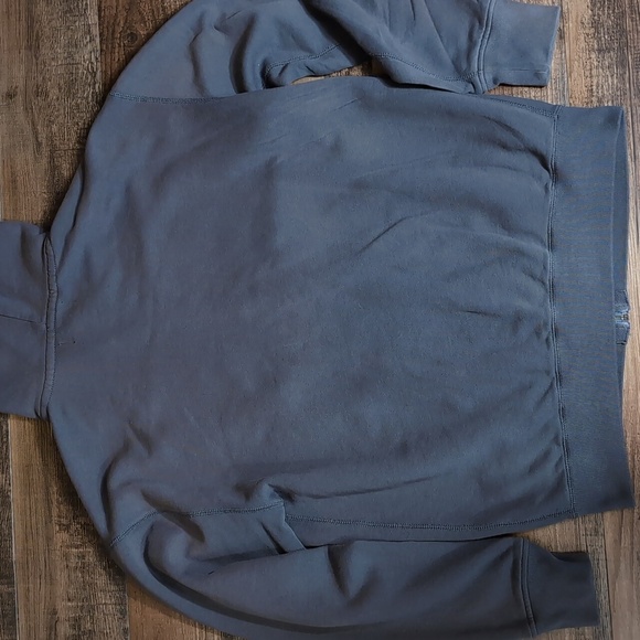 Vintage Polo Ralph Lauren Zip Up Fleece Hoodie Size Large-Tall Sun Fade Dye - Picture 7 of 11